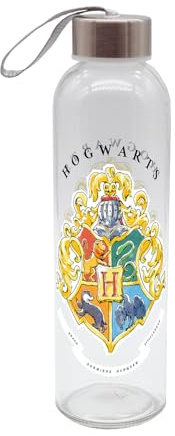 Gedalabels Trinkflasche HP Watercolor World 500ml Glas