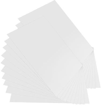 SHOWERORO 90blätter Dickes Kartonpapier Weißes Kraftpapier Für Druck Zeichnungen Einladungen Und -projekte Robust Kompatibel Mit Meisten Druckern