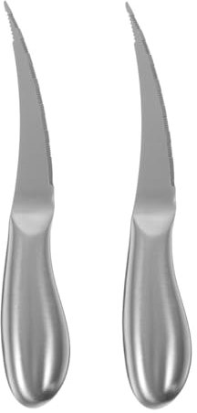 Holibanna Taglialegna per Gamberetti in Acciaio Inossidabile Strumento Pulizia dei Gamberetti 2 Pezzi di Taglialegna Pratici Cucina