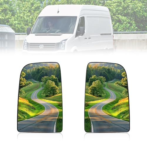 Convitex 2 Spiegelglas Außenspiegel für Mercedes Sprinter 906 2010-2018 Beheizbar Konvex, Links und Rechts