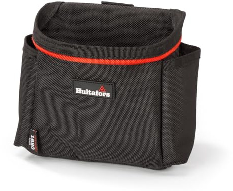 Werkzeug-& Nageltasche mit DREI Fächern von Hultafors I Gürteltasche für Nägel & Schrauben I Robustes Material mit 1680 Denier I Ideal für Handwerker, Elektriker, Dachdecker UVM. I 592060