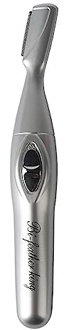 Semme Trimmer Elettrico per Sopracciglia Strumento Automatico per la Toelettatura Igienica per Modellare la Depilazione Viso Collo Corpo Rifinitura Uomo Donna Materiale ABS