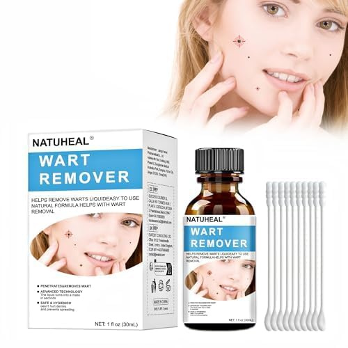 Solution Anti-verrues 30ML. Convient Aux Verrues Plantaires,Vulgaires, Planes, Callosités et cors.