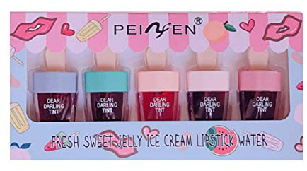 Allbesta Ice Cream Dear Darling Water Gel Tint Matte Liquid Lippenstift Mermaid Farben Moisturizing Lippen Lipgloss Wasserdicht Langlebige