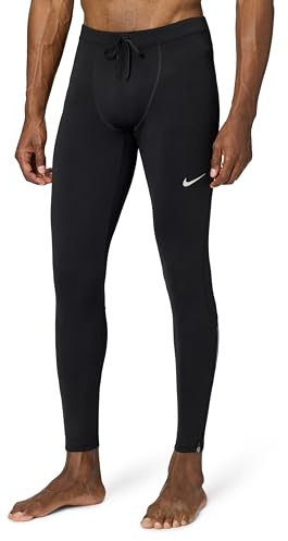 Nike Herren Dri-fit Challenger Lauftights, Black/Reflective Silv, L EU