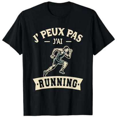 J'Peux Pas J'ai Running Humour Original Drôle pour Coureur T-Shirt