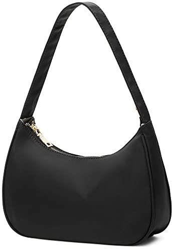 CYHTWSDJ Schultertaschen für Damen, niedliche Hobo-Tragetasche, Mini-Clutch, Geldbörse mit Reißverschluss