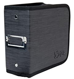 Sizzix Storage Die Storage Binder Small Black Inspired by T Holtz | 665248 |Kapitel 2 2022, Multicolor, One Size