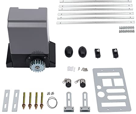 Schiebetorantrieb Tragfähigkeit 600kg ToröFfner Fernbedienungen Antrieb ToröFfner 110v Schiebetor Torantrieb 350w Motor Mit Zahnstange