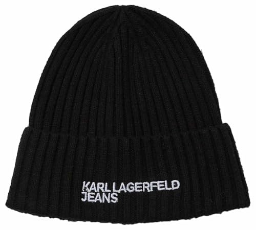 Karl Lagerfeld Jeans Herren Essential Logo Beanie