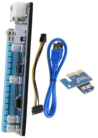 HOMSFOU Tarjeta gráfica Externa para portátil Tarjeta gráfica Gaming Tarjeta gráfica para Juegos gpu Externa para computadora portátil Tarjeta pcie Accesorios de Oficina gráficos pcie USB