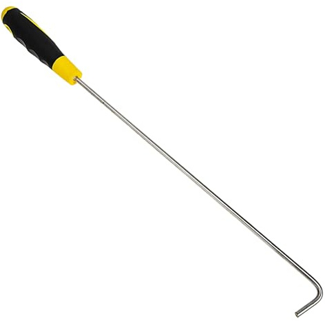Herramienta para Levantar la Tapa del Desagüe, Gancho De Persiana Enrollable De Metal Práctico Gancho Para Abrir Ventanas y Arquetas Elevador De Tapa De Alcantarilla Resistente