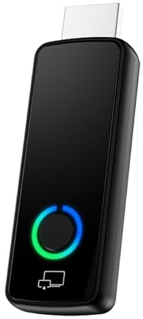 Adattatore HDMI Wireless,Dongle Miracast/Airplay/Screen Mirroring per TV/Proiettore da iOS/Android/Windows – Trasmettitore WiFi HDMI Portatile (W3401)