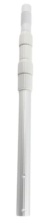 RASTKY Asta Telescopica per Detergenti da Piscina da 120 Cm Premium con Manico in Lega di Alluminio Rinforzato - Ideale per la Pulizia di Reti, Spazzole e Aspirapolvere e Aspirapolvere Manutenzione