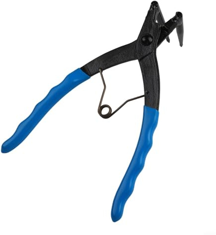 Jotekonoby Comfort Interner Hauptzylinder-Sprengringzange, 90 Grad gebogene Nase, lange Reichweite, für Autoreparatur, robustes Carbon mit Stahl