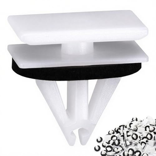 ApexPine 50 Pcs 12mm Car Side Skirt Bumper Retainer Clips