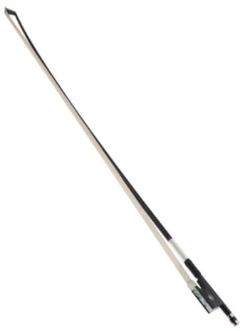 wisoolkic Alter Vintage Geigenbogen aus Rosshaar und Kohlefaser. Einzigartiges und exquisites Zubehör für Geigenbögen. Größe: 1/8. Die Spannung kann durch Drehen einer Schraube eingestellt werden.