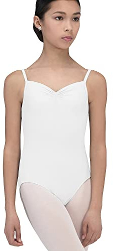 Wear Mich Abbie flicka gymnastikdräkt Weiß 110
