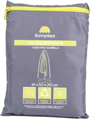 Urban Living SUNNYDAYS Housse DE Protection pour Parasol Deporte en Polyester 45X50X210CM