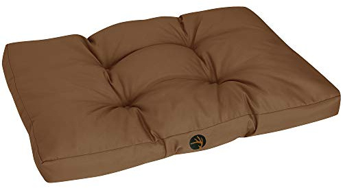 Waidmeister Hundekissen Lasse - Gepolsterte Hundematte mit Schmutz- und Wasserabweisendem Bezug, Größe:XL - 110x90x10 cm, Farbe:Taupe