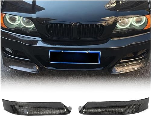 AMAIR Auto Frontlippe Frontspoiler für BMW Serie 3 E46 M3 2000-2006,Frontlippe Spoiler Protector Car Styling Karosserie-Anbauteile