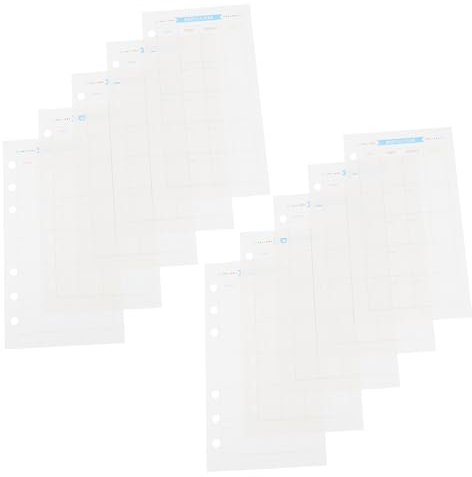EXCEART 80blätter Papier Nachfüllungen Für Notizbücher Journale Und Planer Hochwertiges Und Reißfestes Papier Für Schreiben Und Zeichnen
