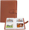 VOVMOEYA 80 Pocket Photo Album 3.5x4.5 Inch Camera Film Storage,For Polaroid Cameras,For Fujifilm Instax Wide 400/300/210 Slip In Photo Book Album 20-Page Holds 80 Pictures-Brown
