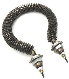 KEBLIN 1pc 24V 300W DC Heater Finned Heating Element Stainless Steel Hot Air Heater Electric Spiral Heating Resistors