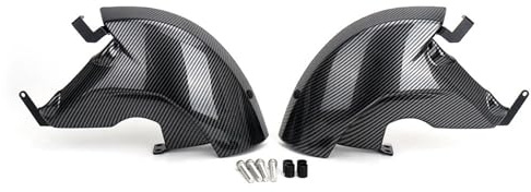DGOINGPI Condotti Aria Raffreddamento Pinza Adatto per Yamaha YZF-R1 YZF R1 2020 2021 2022 2023 2024 ABS Pinza Freno Condotti di Raffreddamento Aria Radiatore Disco Anteriore(Carbon Fiber)