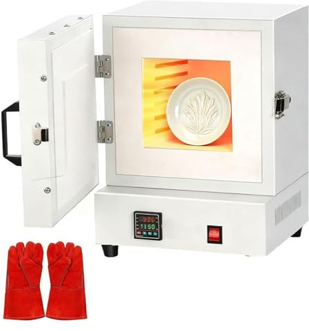 Ceramic Oven with High Temperature Capability for Jewelry, Ceramic, and Laboratory Applications