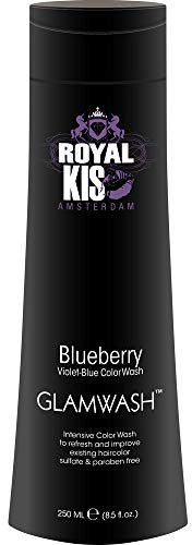Royal KIS GlamWash - Purpleberry (Violett) - 250ml - Farbshampoo - semi-permanent - 2 in 1: Farbpigmente und Shampoo - ohne Silikone