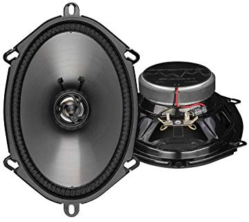 SPECTRON SP-RX257: Klangstarker 13 x 18 cm / 5 x 7 Zoll Lautsprecher für Autos und Reisemobile, 2-Wege Koaxial System, oval, 80 Watt