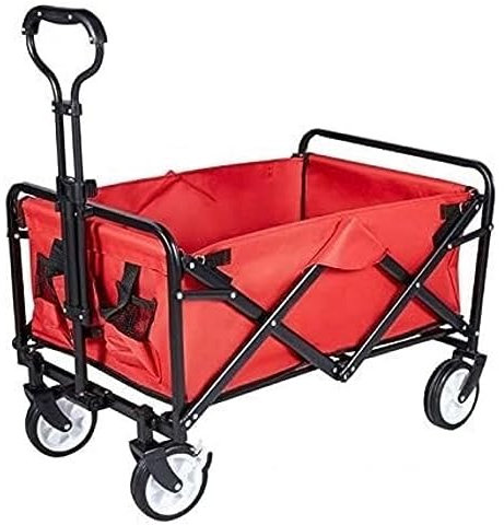 CRBUDY Chariot de Camping Chariot Pliant Chariot de Transport Chariot Pliant Chariot de Camping Chariot de Camping en Plein Air Jardin Sport Chariot de Transport Jardin Transport Extérieu