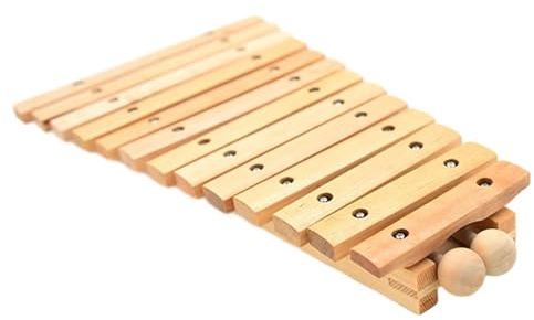 xilófono profesional Xilófono De Madera De 13 Notas Con Mazo Instrumento De Percusión Instrumento De Percusión Manual De Madera