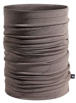 Odlo Schlauchschal Herren Damen Polyknit Warm Reflektive I Warmer Loop Schal I Multifunktionstuch Set di Accessori Invernali, Cenere, Taglia Unica Unisex-Adulto