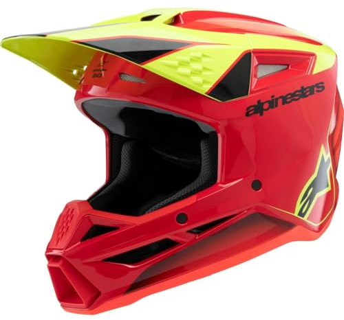 Alpinestars Kids Motocross-Helm S-M3 Rot Gr. M