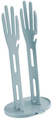 Baoblaze Küchenhandschuhe Halter Mitten Rack wiederverwendbarer vertikaler Handschuh Rack Waschbecken Accessoires Geschirrtuch Organizer, GrÜn