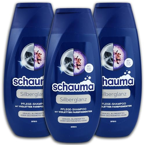 3 er Pack Schauma Silberglanz Shampoo 3 x 250 ml