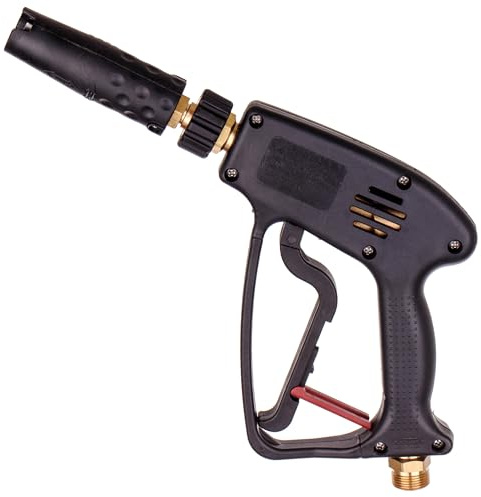 TC Technic Hochdruck Pistole 350bar M22 AG Mini Lance Verstellbarer Düse 050 kompatibel mit Kärcher HD HDS Kranzle Hochdruckreiniger