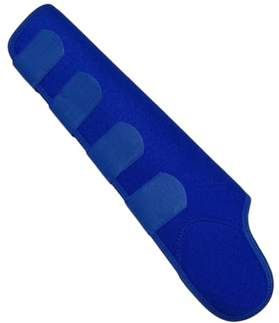 APLVFFZH Pferdeschwanzwickel, Zubehör für Pferde, Ersatzteile, Tragbare Schutzhülle, Installation, Blau