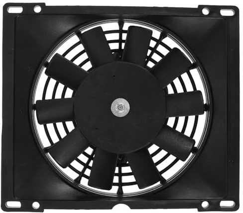 Alipis Radiator Fan For Motorcycles - 150-250cc Water-Cooled Oil Cooler Electric Cooling Replacement Parts For Atv Dirt Bikes Motocross
