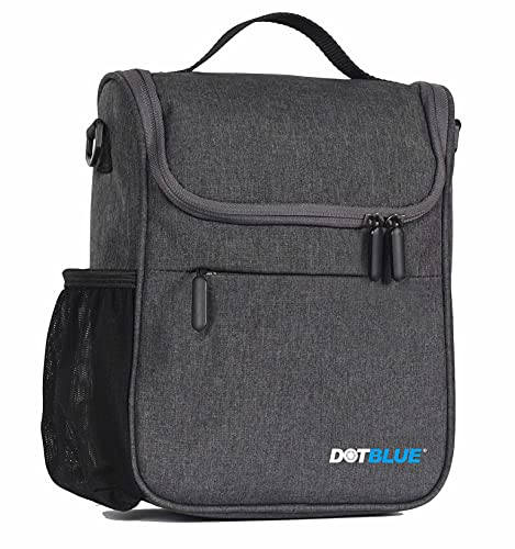 DOTBLUE LT 300 | universal Fahrrad-Lenkertasche mit 5 Liter Volumen, Netztasche, Regenüberzug, Schultergurt,Tragegriff und Klettverschluss-System