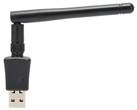 VBESTLIFE 600M Wireless USB 2.0 Adaptador WiFi Receptor Tarjeta de Red 2.4G 5G Banda Dual con Antena para Windows XP / 7/8, para Linux, para OS X