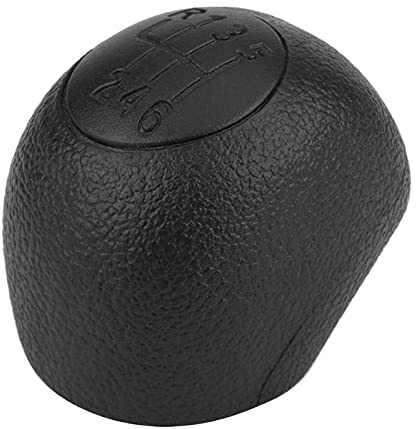 Kuuleyn Pomello del cambio per auto, Manopola del cambio, testa del cambio, testa della leva del cambio a 6 marce adatta per Fiat Ducato Citroen Jumper Peugeot Boxer