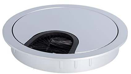 UMAXO® - Pasacables de Zamak (80 mm de diámetro, con junta de cepillo)