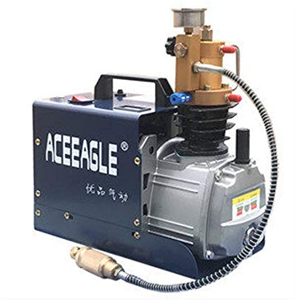 32Mpa Hochdruck-Druckluftpumpe Elektrischer Luftkompressor, PCP-Luftpumpe für Druckluftpistole PCP-Luftpumpe Geeignet für normale Pkw-Fahrräder und Fahrradreifen