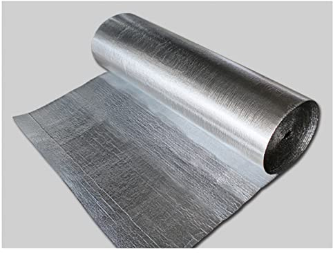 Aislante Térmico Reflexivo Lámina aislante Paneles reflectores del radiador Lámina de doble burbuja, 4-5 mm, lámina aislante reflectante, barrera de vapor, lámina de ingeniería aislante e impermeable