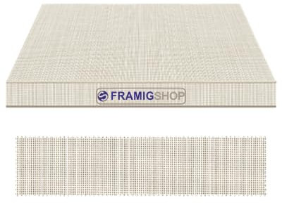 Telo di ricambio per tende da sole Tempotest Parà MATERIA, su misura cucito o saldato, con pieghe laterali, tondino inferiore e superiore da Ø7mm. Con o senza mantovana. (1400/703)