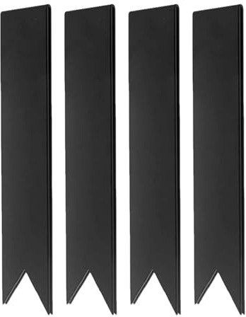 COMFOLIVING Bordure de bordure de paysage, clôture de jardin - 4 pièces - Barrière de jardin massif Bordure de paysage - Bordure de paysage, bordure métallique pour l'aménagement paysager 6 pouces