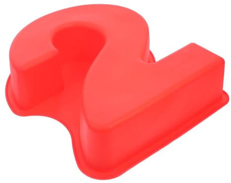 VOSAREA Large Silicone Number Cake Mold Baking Tool for Number Cakes for Celebrations and Daily Use Food-Grade Silicone Striking for Professional and Home Bakers
